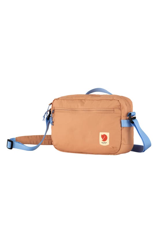 Shop Fjall Raven High Coast Water Resistant Crossbody Bag In Peach Sand