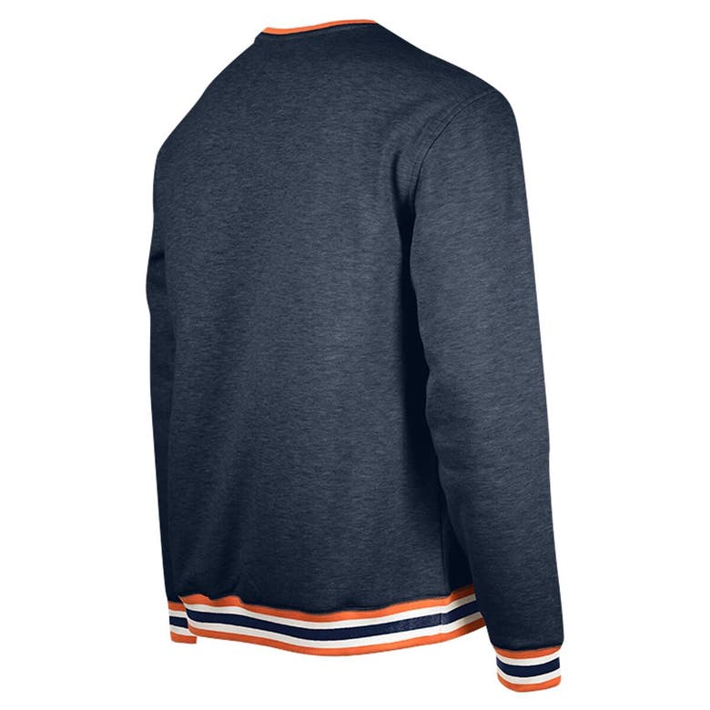 Shop New Era Navy Chicago Bears Pullover Sweatshirt