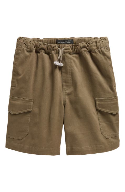 Under Armour Youth Boys Girls Khaki Cargo Shorts 