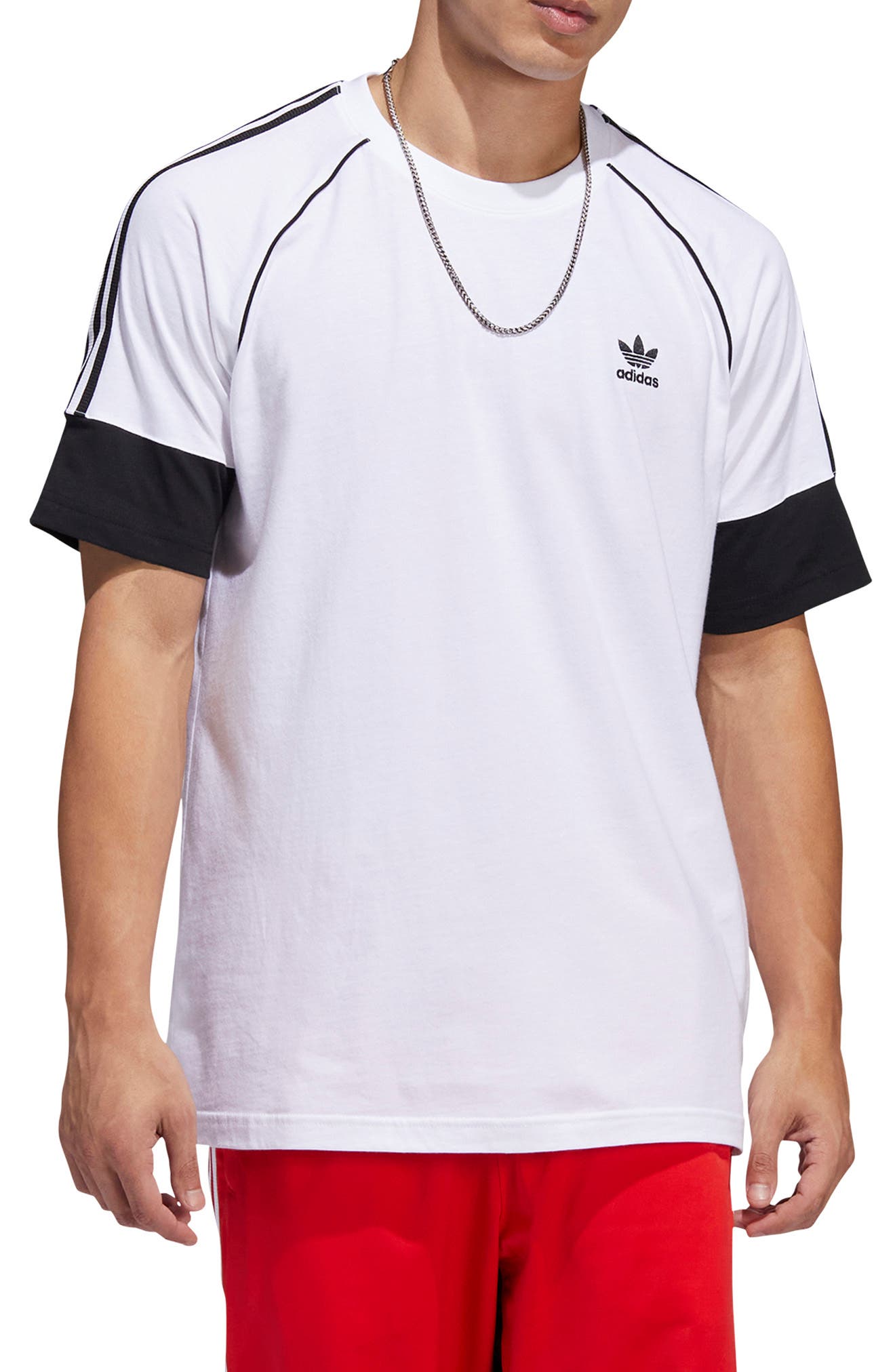 adidas classic logo t shirt