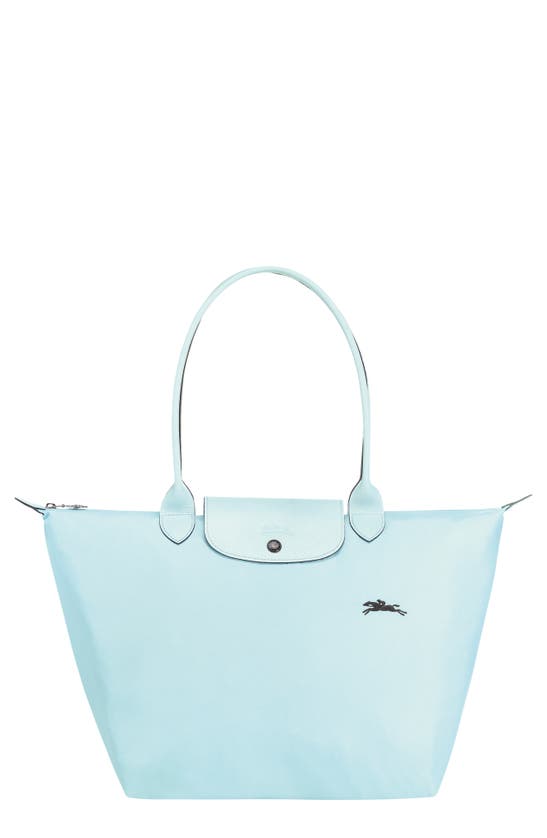 Longchamp Le Pliage Club Tote In Cloud Blue