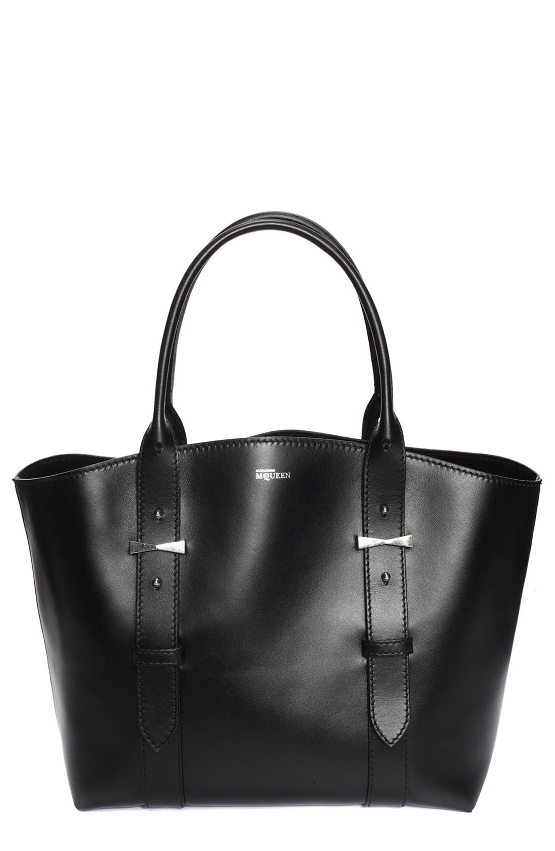 Alexander McQueen 'Small Legend' Leather Shopper Nordstrom