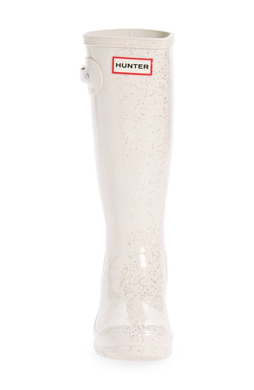 Shop Hunter Original Giant Glitter Waterproof Rain Boot In Cast