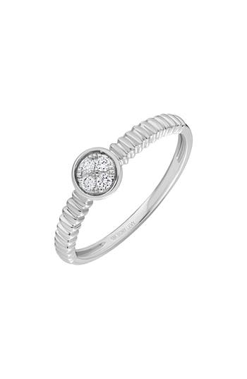Bony Levy 18k Gold Diamond Ring In 18k White Gold