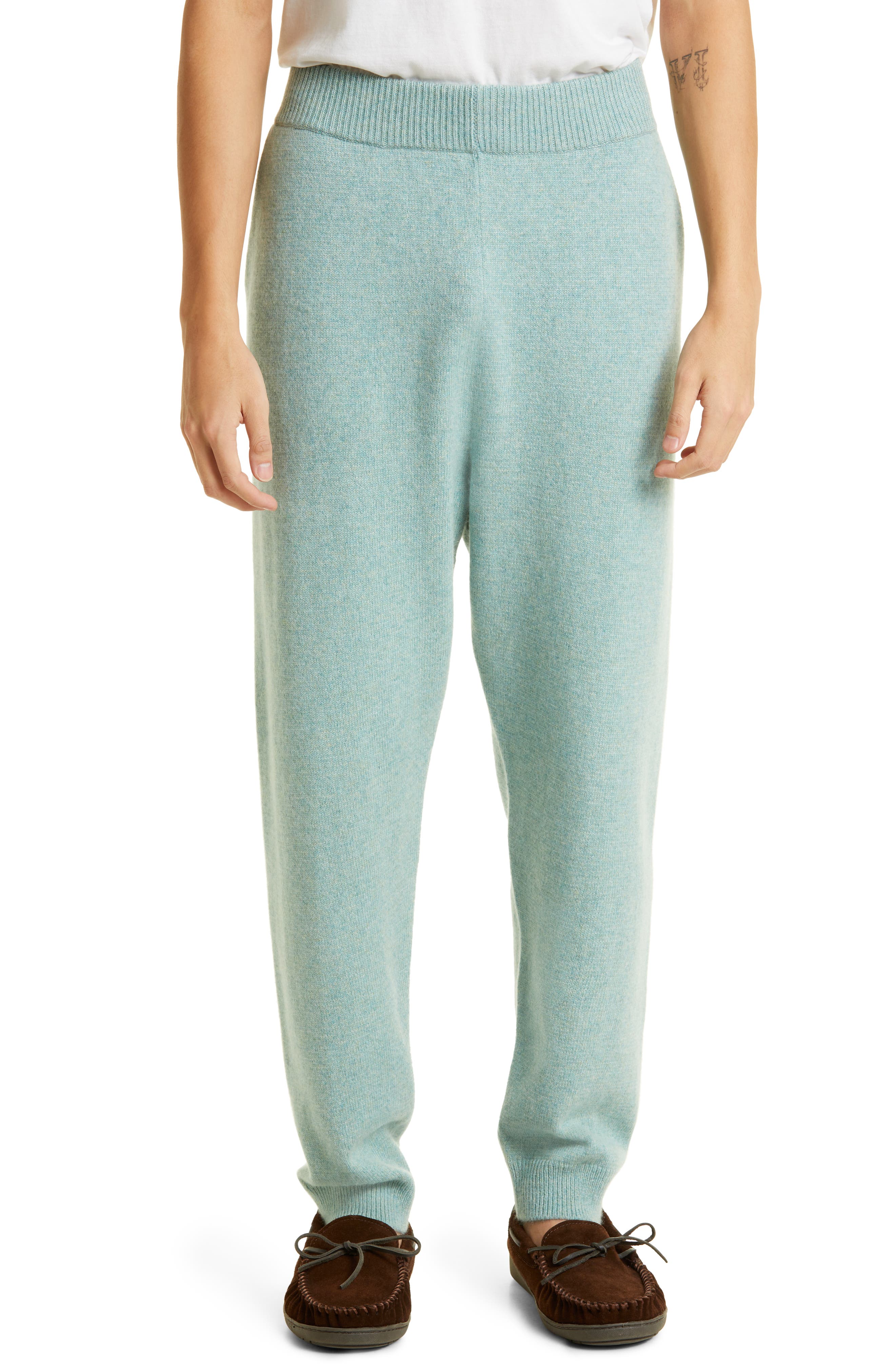 men's cashmere jogger set