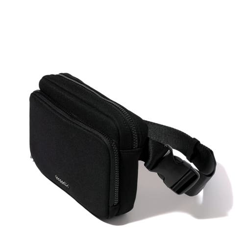 Shop Baggallini Modern Belt Bag Sling In Black Neoprene