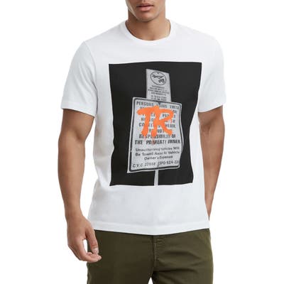 True Religion Brand Jeans Tagged Sign T-Shirt, White