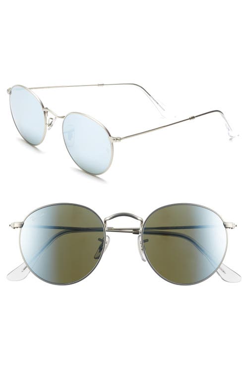 Ray-Ban Icons 50mm Sunglasses in Silver Mirror at Nordstrom