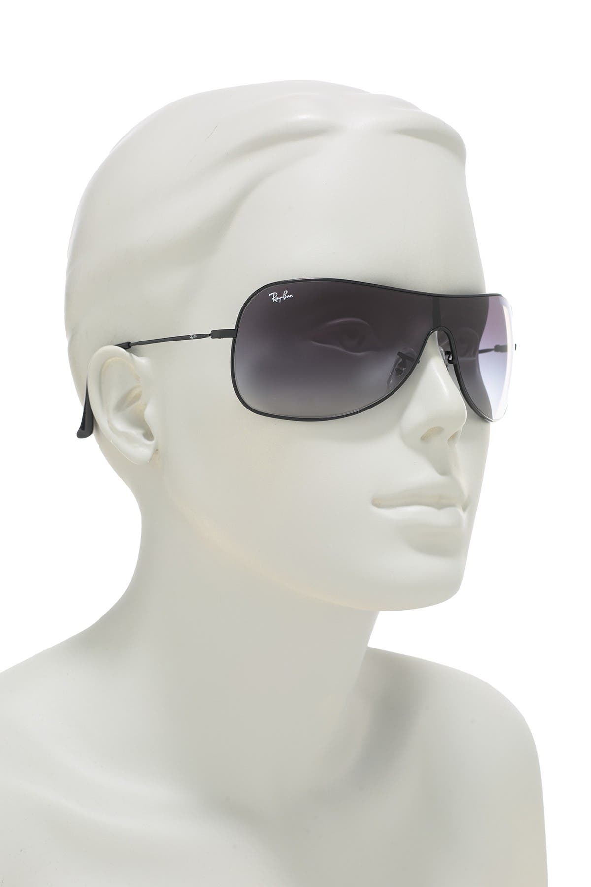 ray ban 160mm shield sunglasses