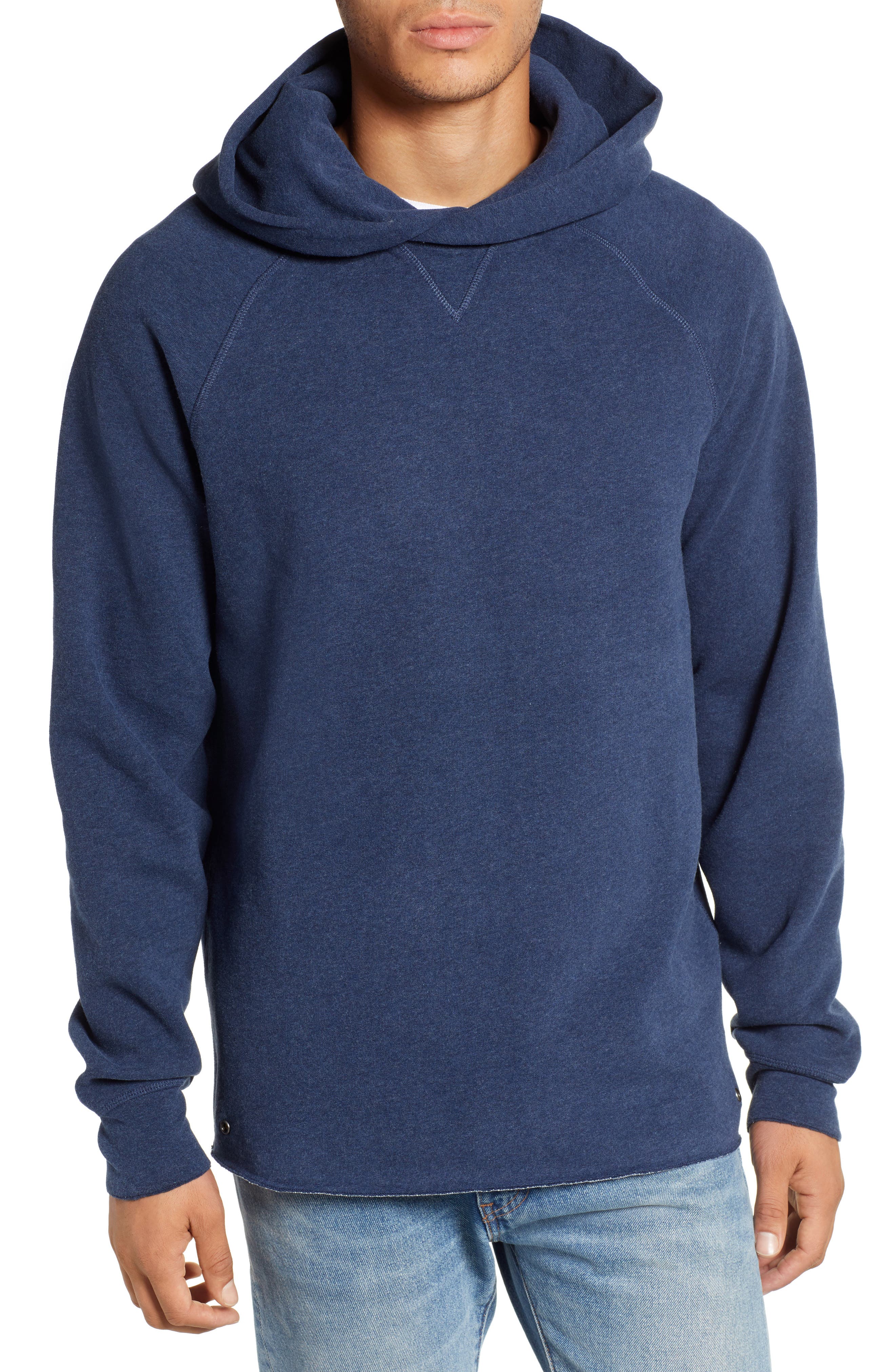 levis unhemmed hoodie