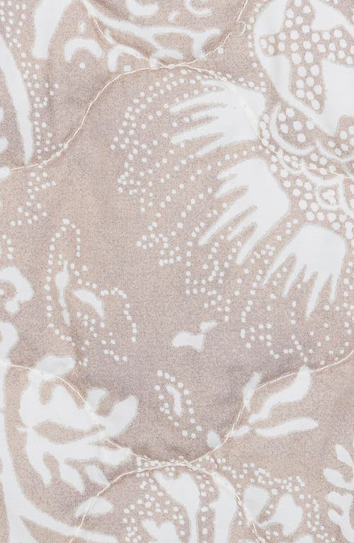 Matouk Granada 500 Thread Count Cotton Percale Quilt In Dune