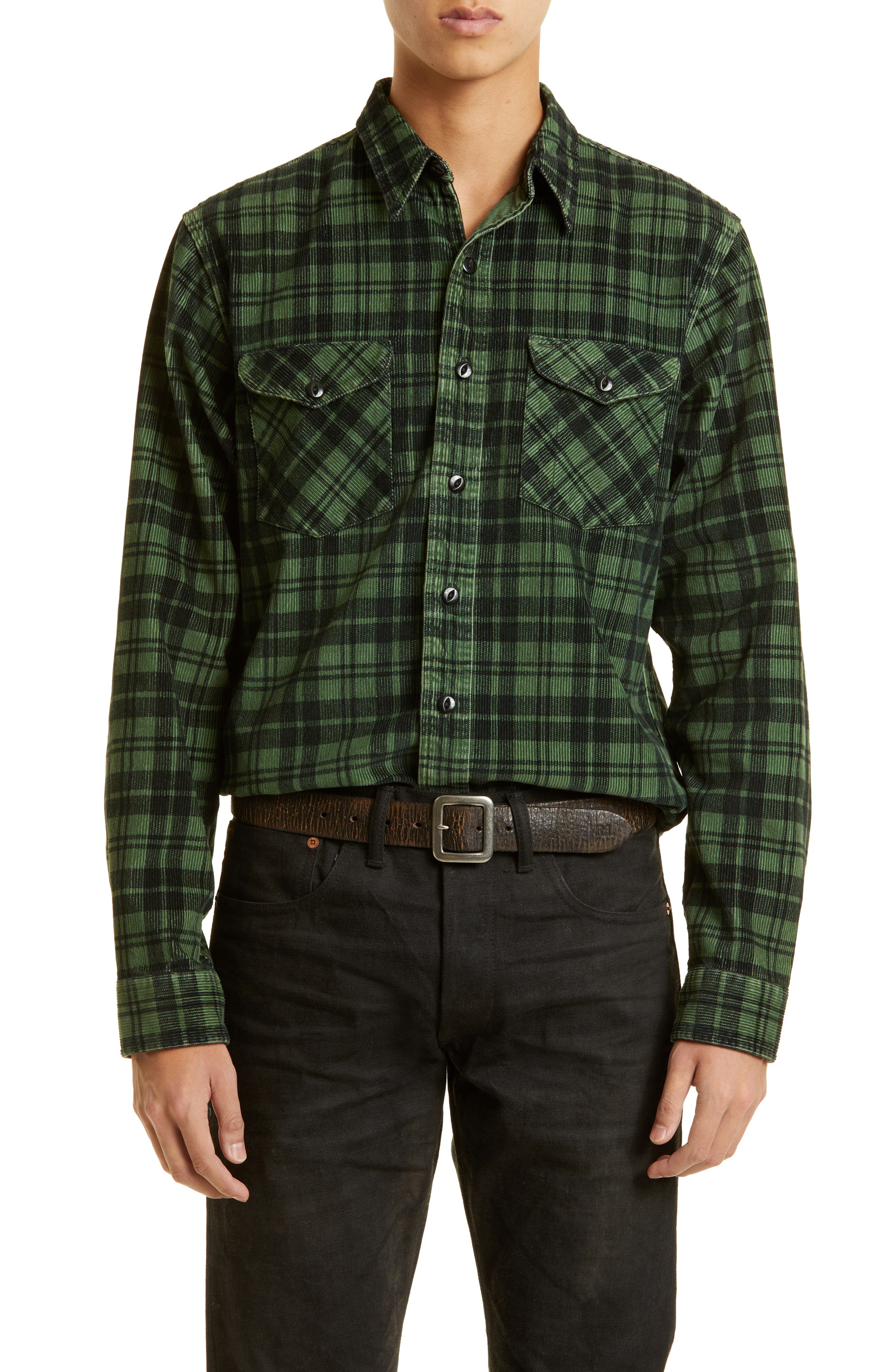 green flannel target