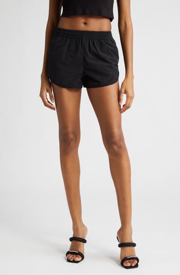 Alexander Wang Puff Logo Marathon Shorts