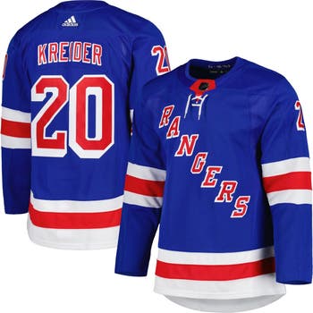 Men's Adidas Chris Kreider Blue New York Rangers Home Primegreen Authentic Pro Player Jersey