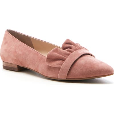 Sole Society Kamber Ruffle Flat- Pink