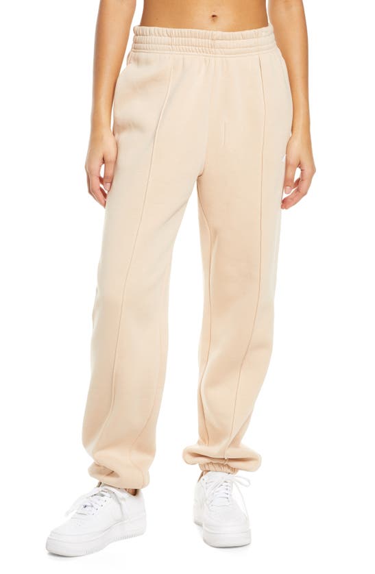 Nike Women's Sportswear Essential Fleece Pants (Copa/White, Medium)