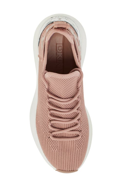 Dkny Zayley Knit Sneaker In Blush