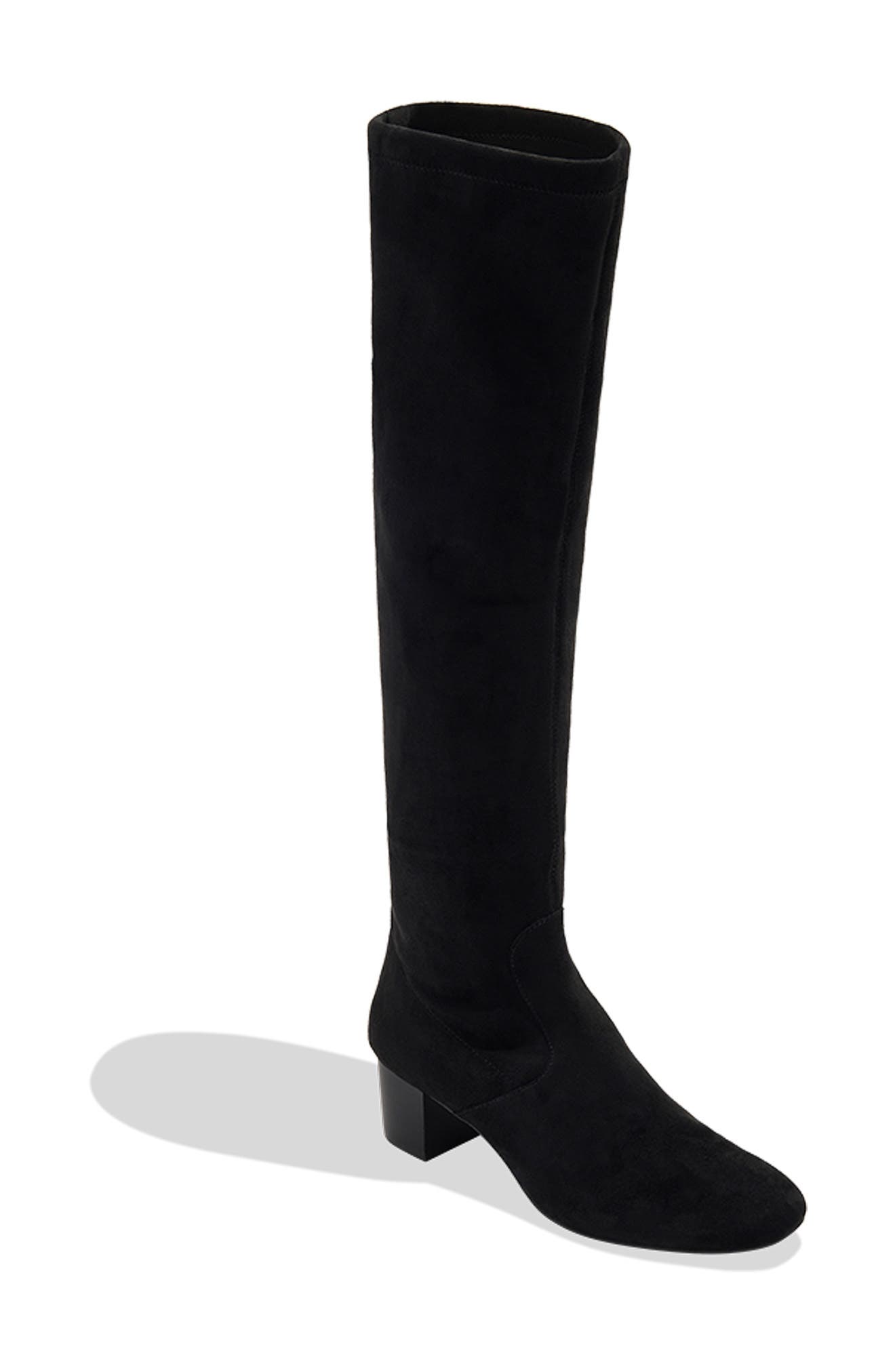Jack Rogers Adams Over the Knee Boot in Black 