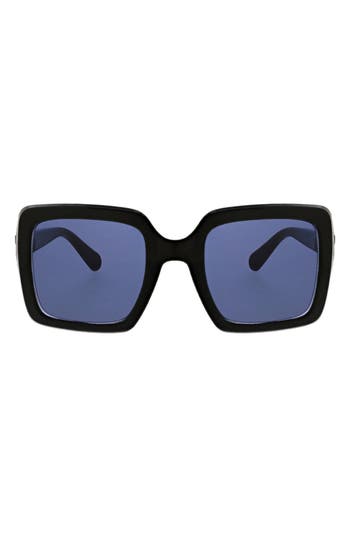 Bcbg 52mm Oversize Square Sunglasses In Black