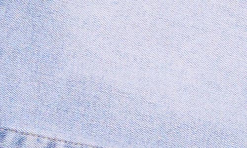 1.state Denim Jacket In Light Blue Wash