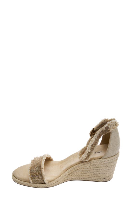 Shop Vaneli Layry Wedge Sandal In Natural