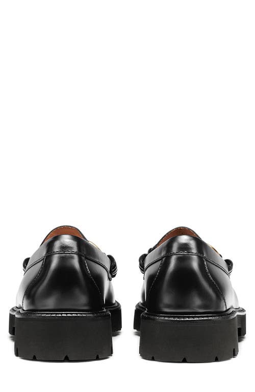 Shop G.h.bass Lincoln Super Bit Loafer In Black