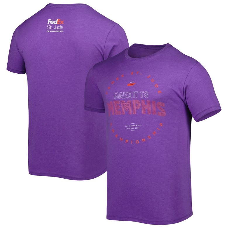 Imperial Purple Fedex St. Jude Championship T-shirt