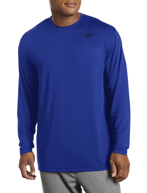 Reebok Long Sleeve Base Layer Top in Cobalt 