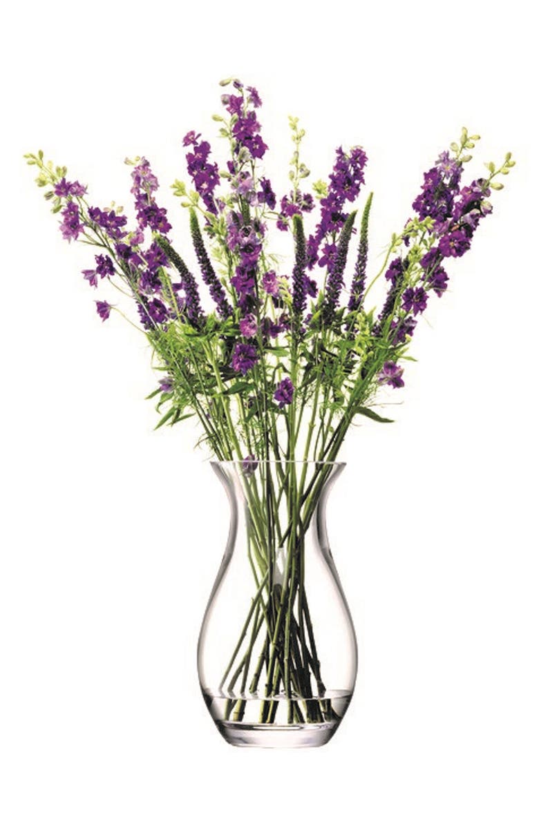 LSA Flower Grand Posy Vase, Main, color, CLEAR