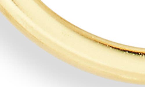 Argento Vivo Sterling Silver Set Of 2 Two-tone Sterling Silver Hoop Earrings In Gold/silver