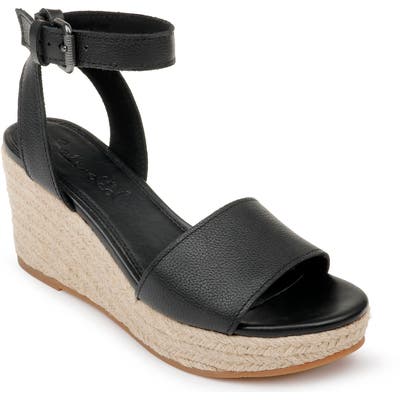 Splendid Arianna Espadrille Wedge Sandal, Black