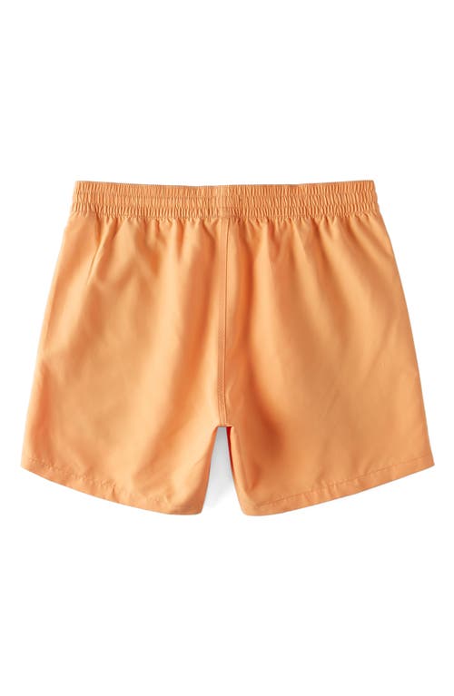 Billabong Kids' All Day Layback Swim Trunks In Melon