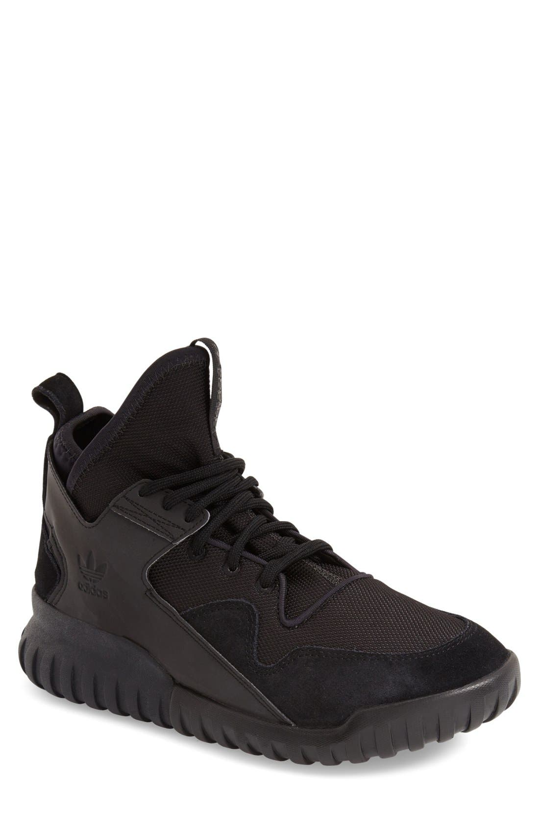 adidas tubular x mens silver