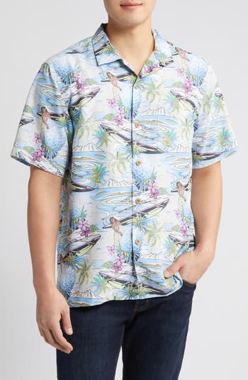 Tommy Bahama Patchwork In Paradise Camp Shirt