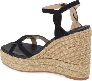 Braided Platform Espadrille Wedge Sandal