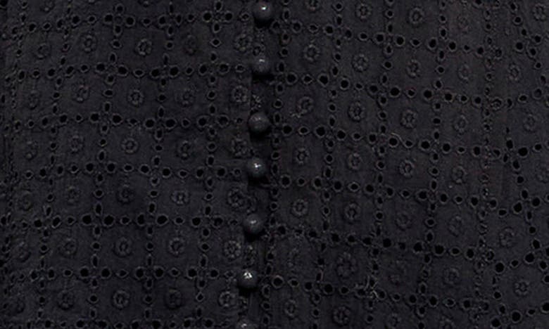 ENGLISH FACTORY ENGLISH FACTORY BRODERIE LACE MINIDRESS
