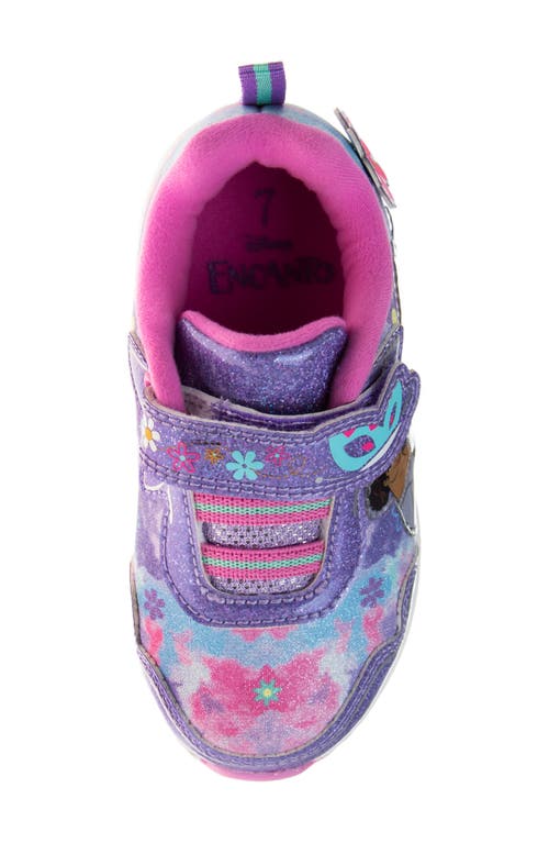 Shop Josmo Kids' Encanto Light Up Sneaker In Pink/blue