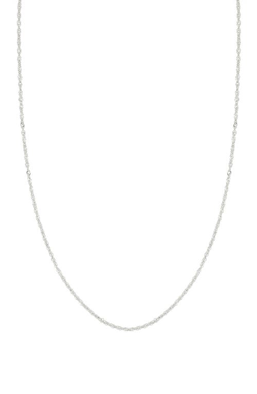 Bony Levy 14k Gold Thin Chain Necklace In 14k White Gold