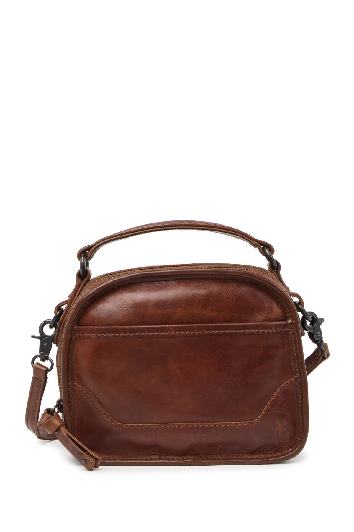 frye melissa leather crossbody bag