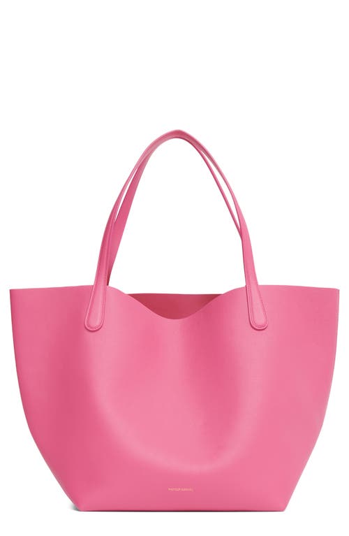 Everyday Soft Leather Tote in Seaglass