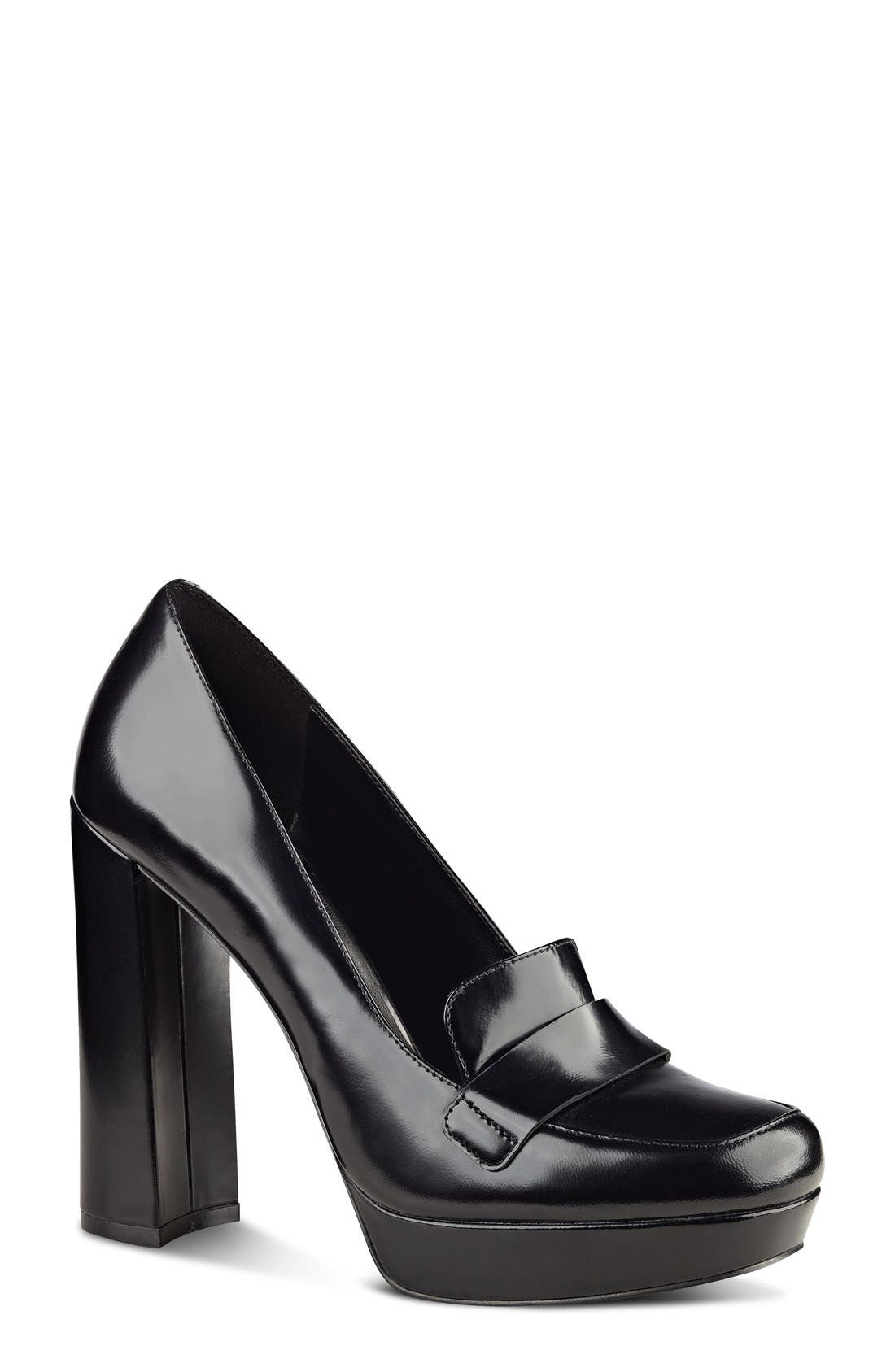 Nine West 'Dakimo' Platform Loafer Pump 