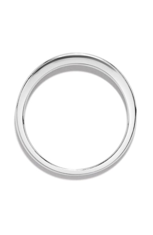 H.j. Namdar 14k White Gold Channel Set Diamond Stackable Ring In White Gold