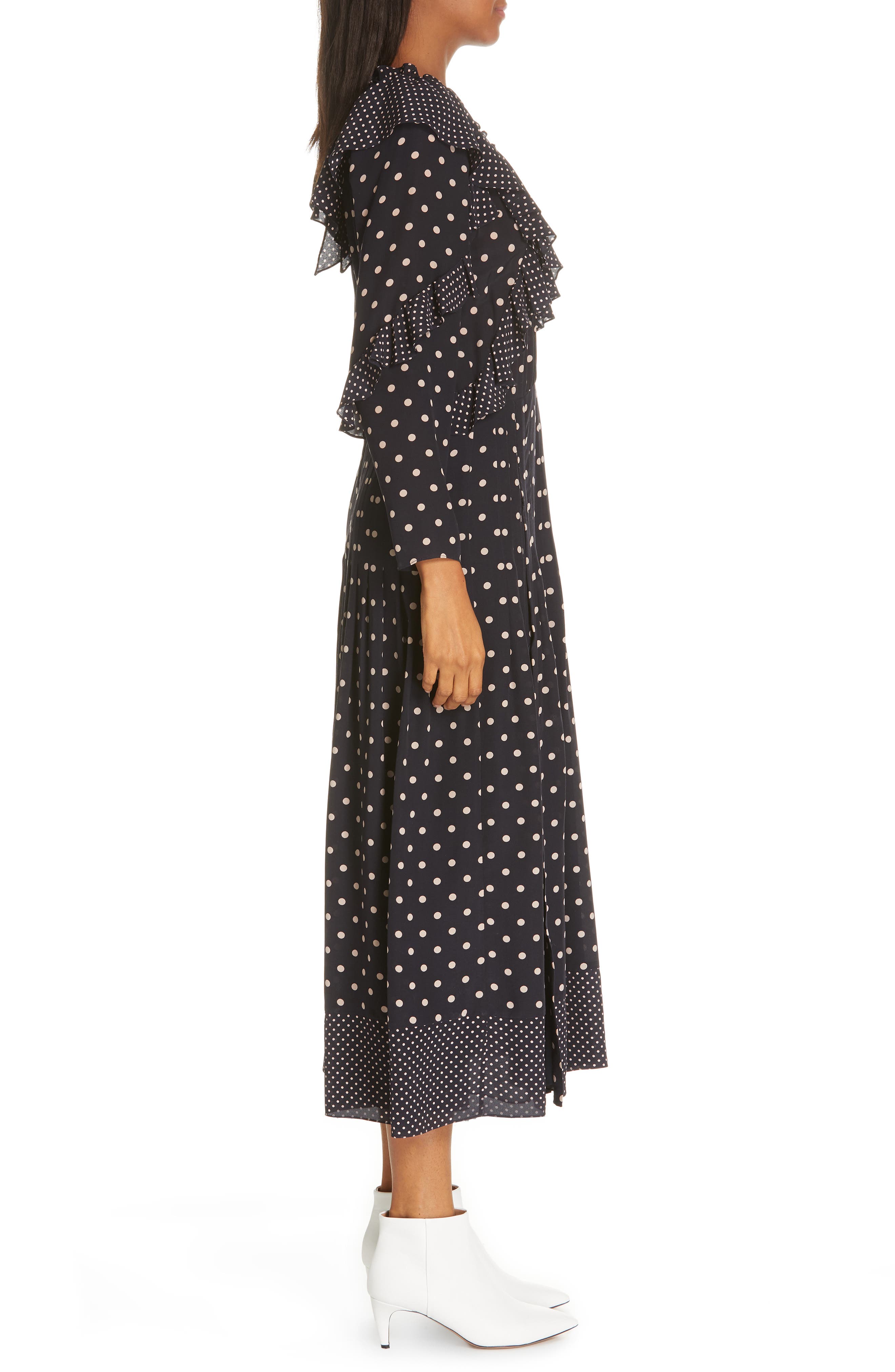 rebecca taylor polka dot dress
