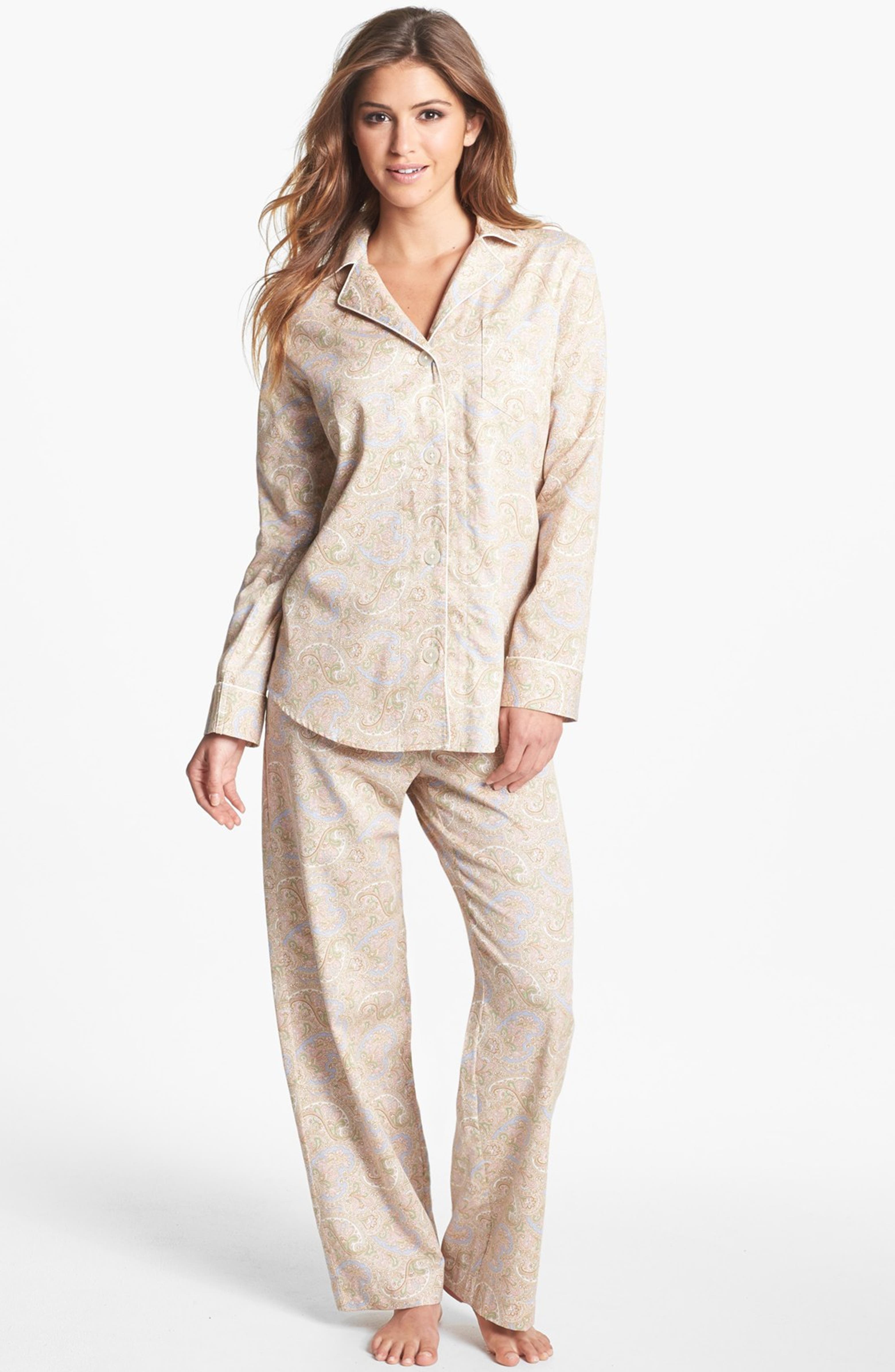 Lauren Ralph Lauren Sateen Pajamas | Nordstrom
