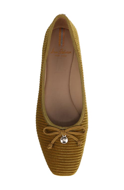 Sam Edelman Meadow Ballet Flat Chartreuse In Green Chartreuse