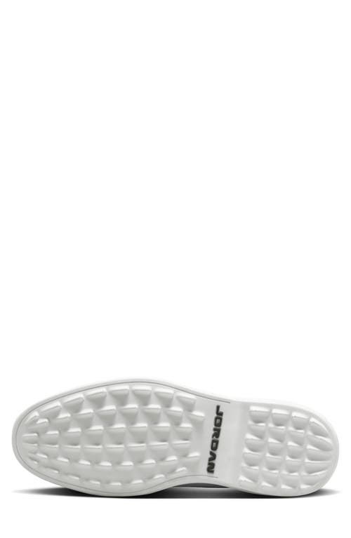 Shop Jordan Adg 4 Golf Shoe In White/white/black