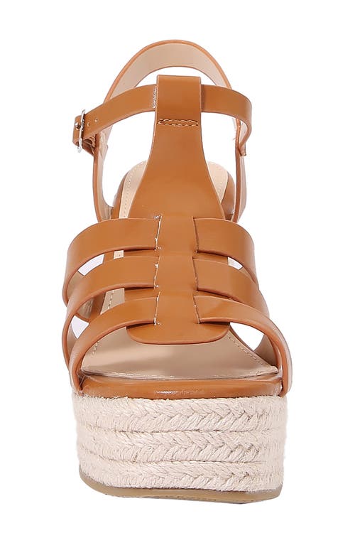 BERNESS BERNESS LOTUS ESPADRILLE WEDGE PLATFORM SANDAL