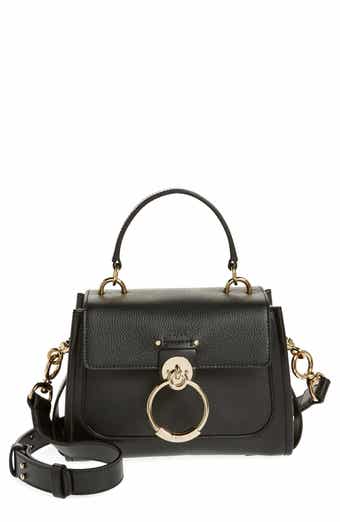 Chloe Mini Tess Leather Crossbody Bag Black (Lex) 144010002899
