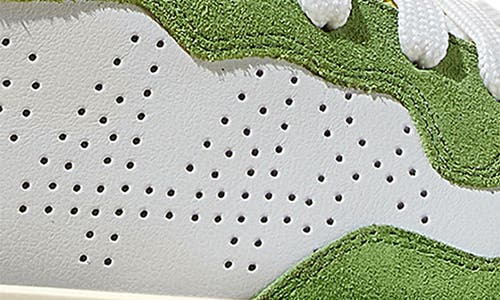 P448 Bali Low Top Sneaker In White/green
