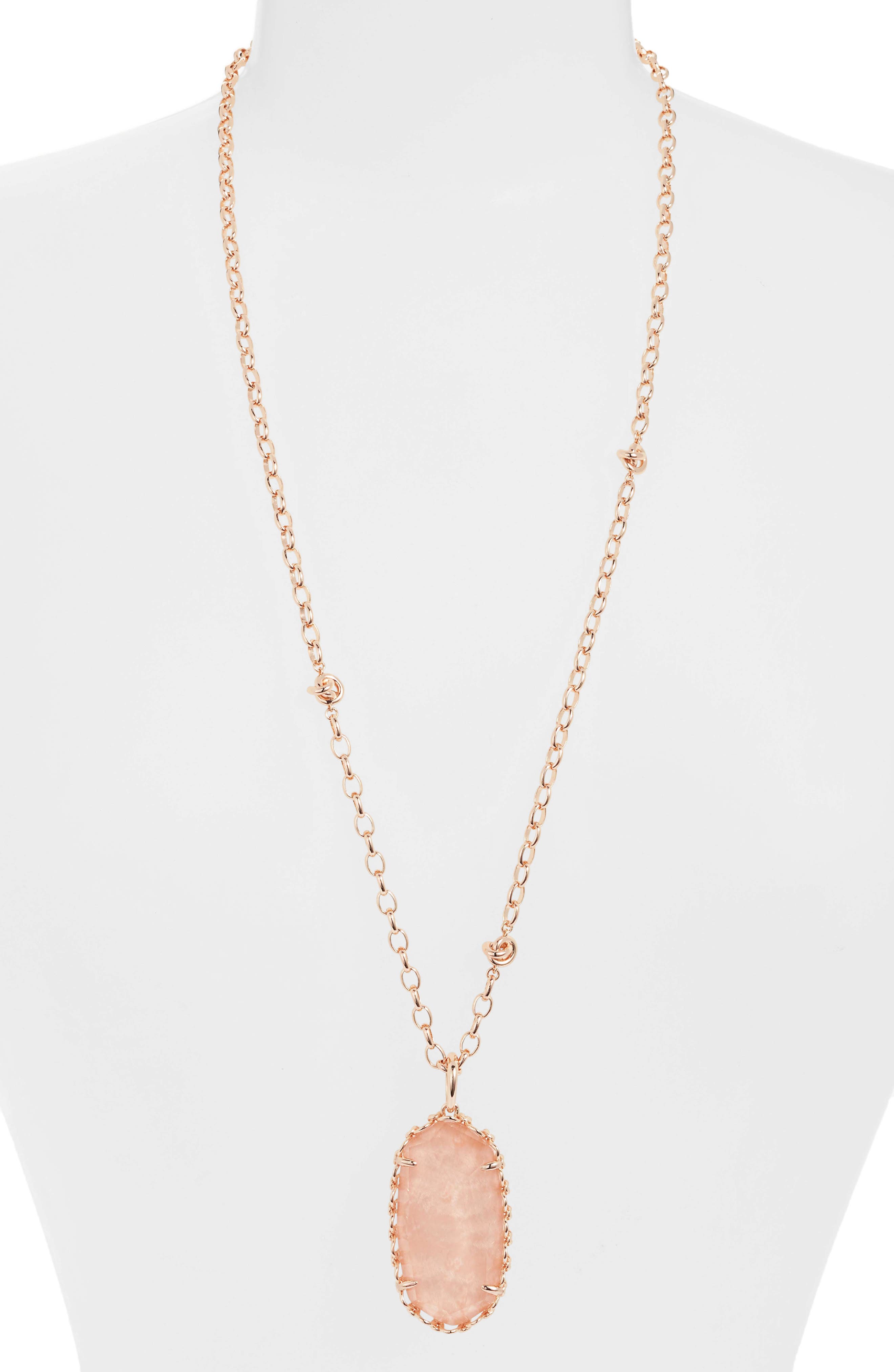 Kendra Scott Reid Macrame Pendant Necklace Nordstromrack
